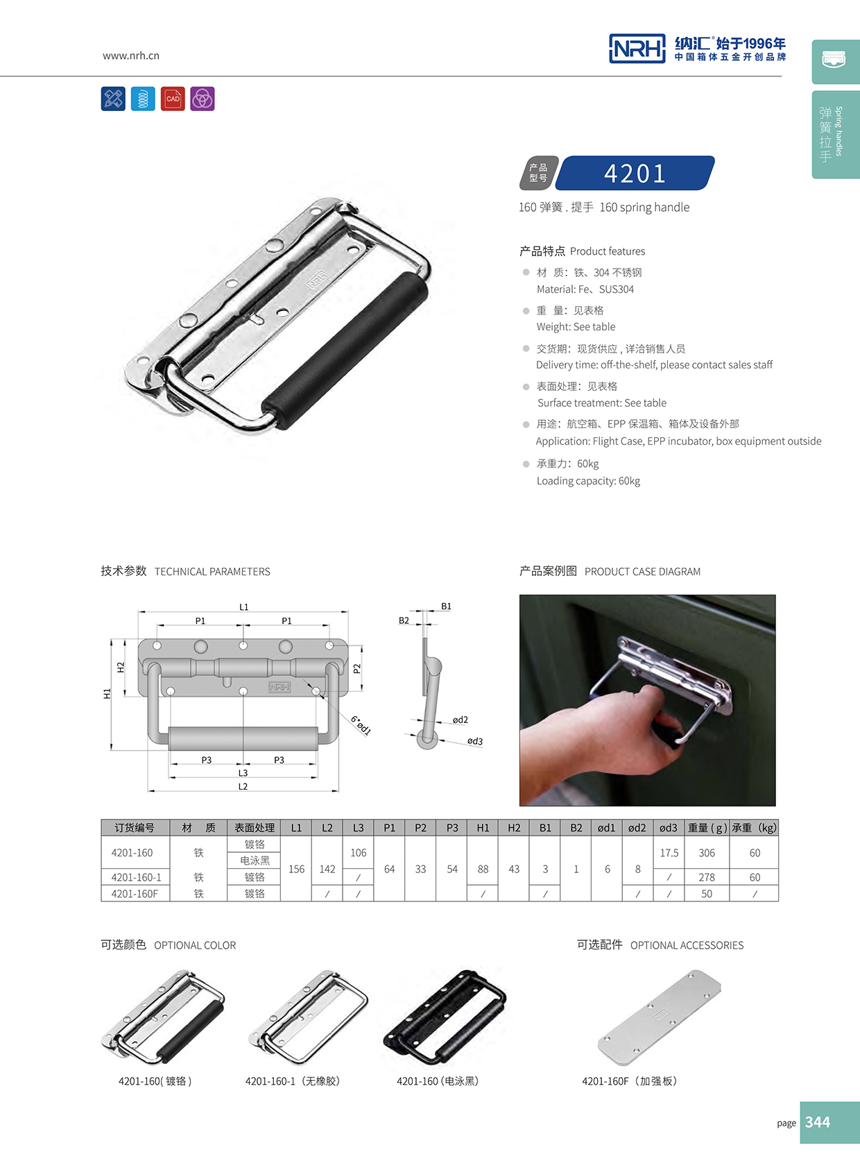 糖心视频在线观看/NRH 不鏽鋼彈簧糖心视频污在线 4201-160