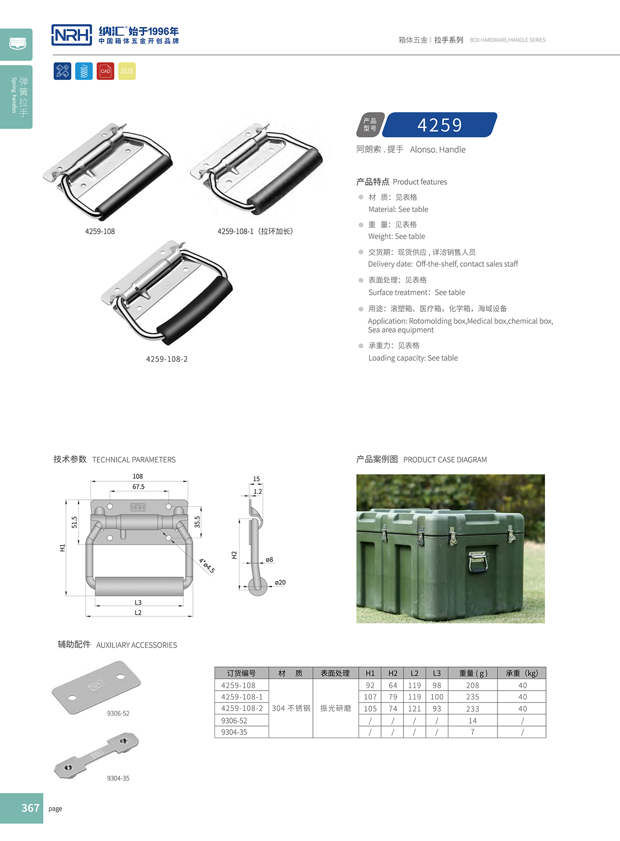 糖心视频在线观看/NRH 不鏽鋼彈簧糖心视频污在线4259-108-2