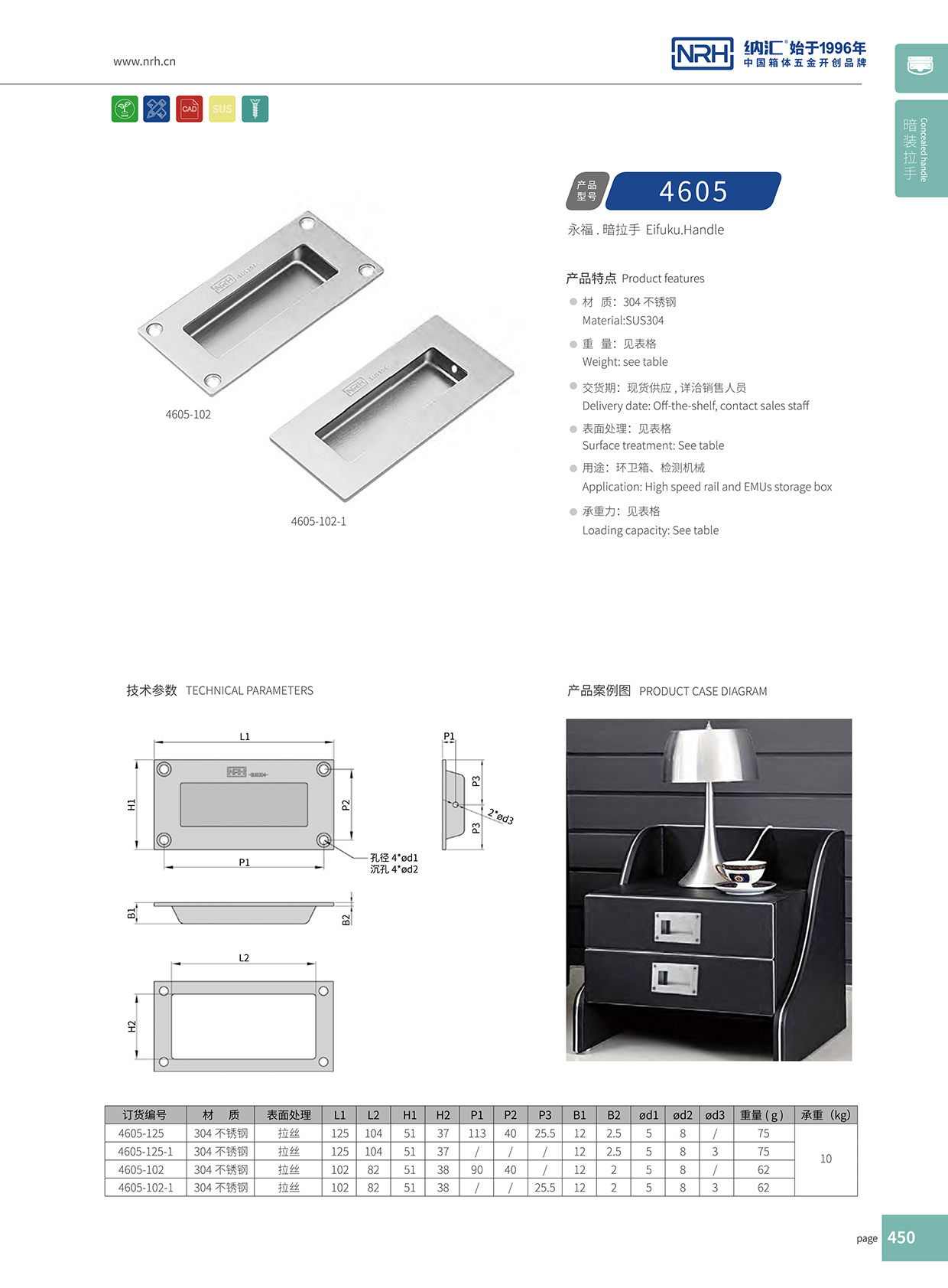 糖心视频在线观看/NRH 4605-150B 太陽能板提手