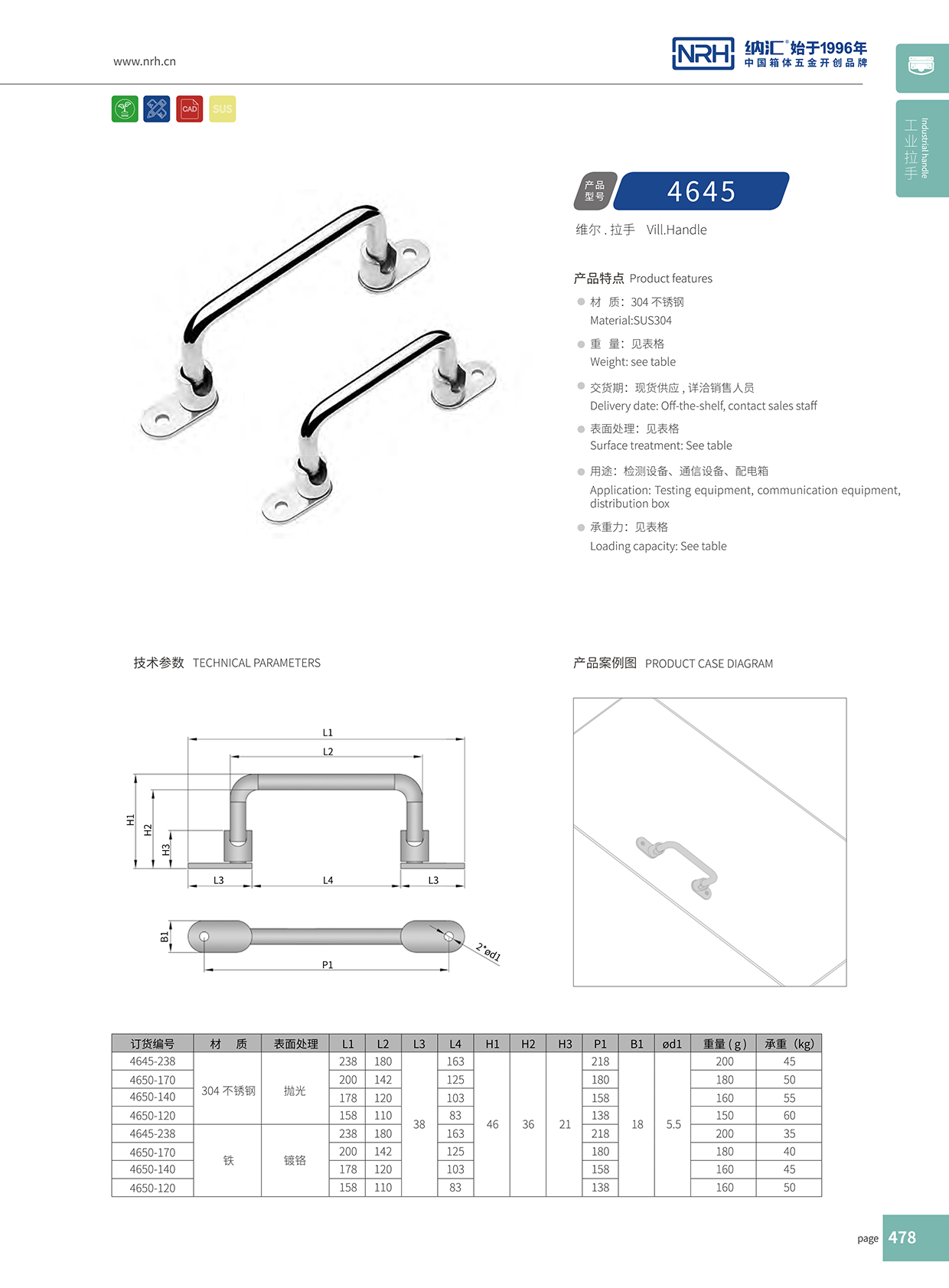 糖心视频在线观看/NRH 4645-110 機電箱提手