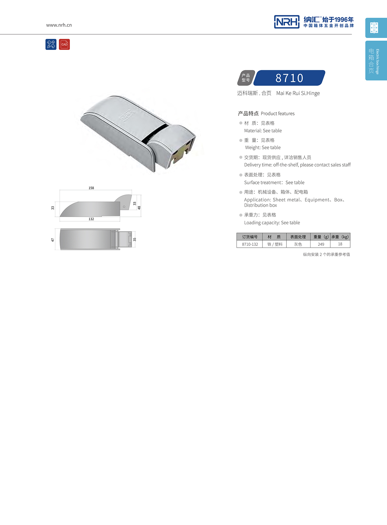 糖心视频在线观看/NRH 8710-132 工業設備箱櫃門糖心VLOG官网下载入口黄